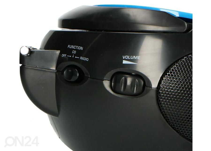 CD-raadio Lenco SCD24BB, sinine/must suurendatud