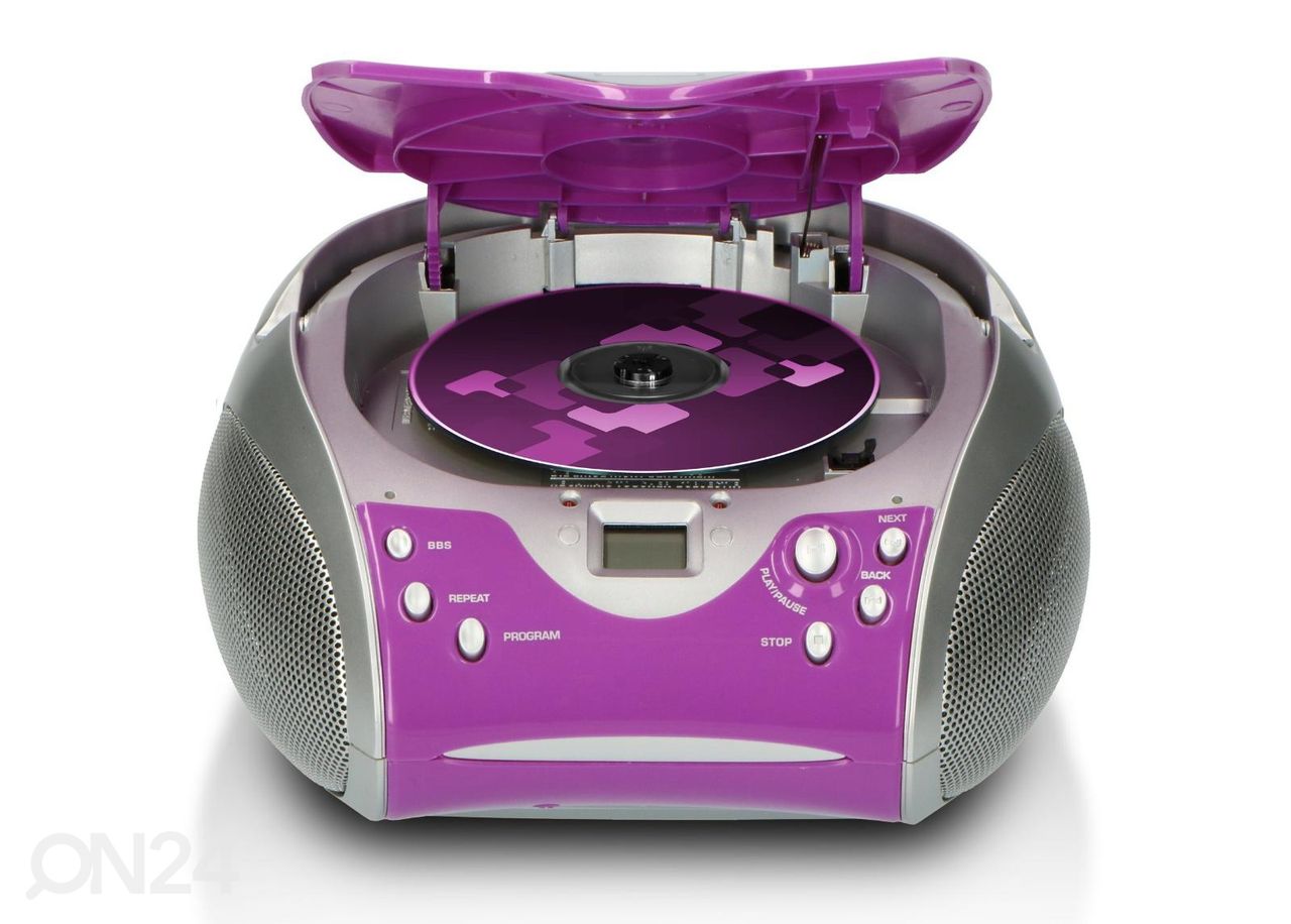 CD-raadio Lenco SCD24PU, lilla suurendatud