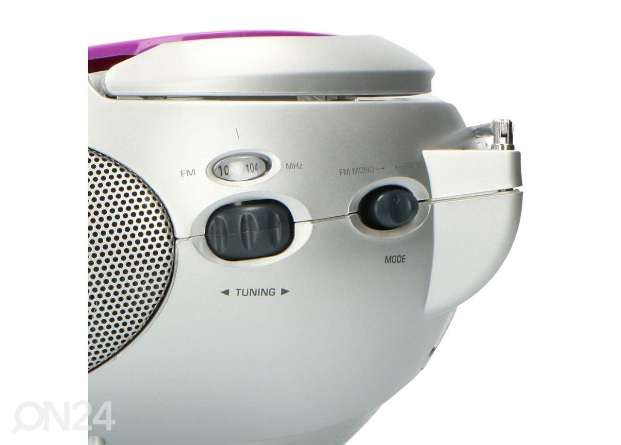 CD-raadio Lenco SCD24PU, lilla suurendatud