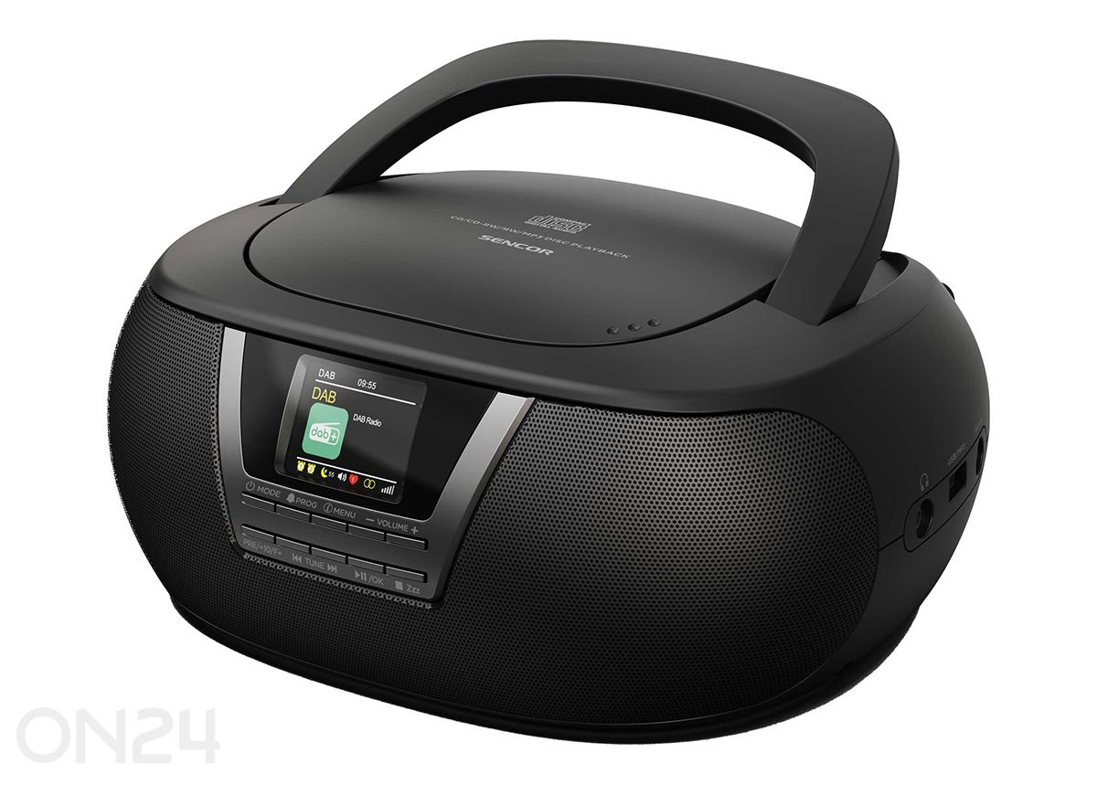 CD-raadio Sencor SPT6200DB suurendatud
