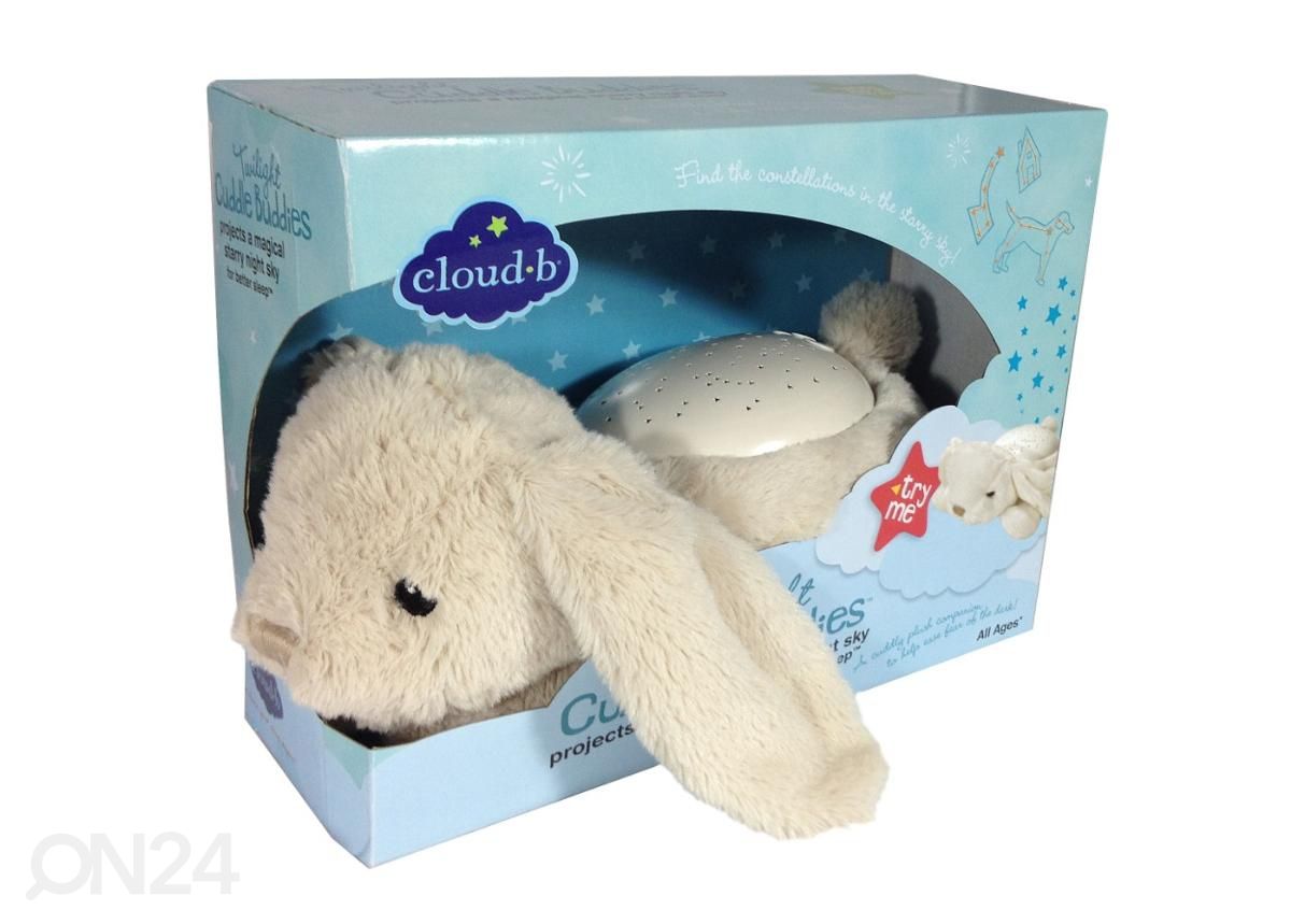 Cloud B öölamp Buddies Bunny suurendatud