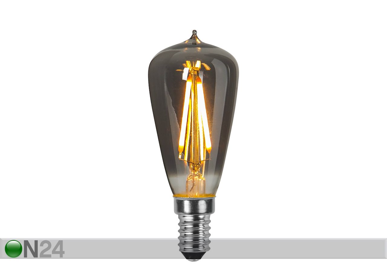 Dekoratiivne LED elektripirn E14, 1,6W suurendatud