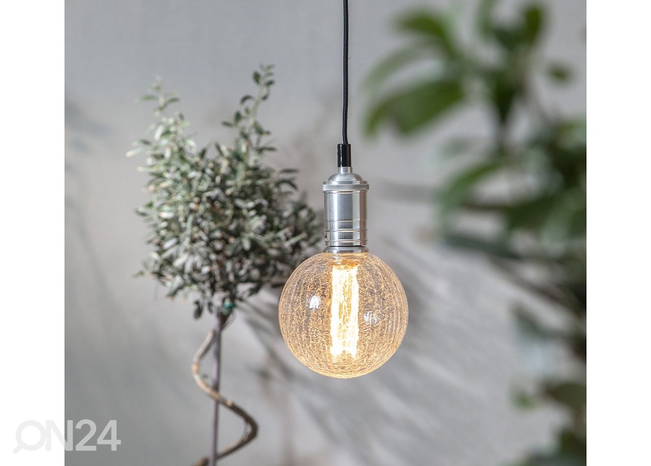 Dekoratiivne LED elektripirn E27, 1W suurendatud