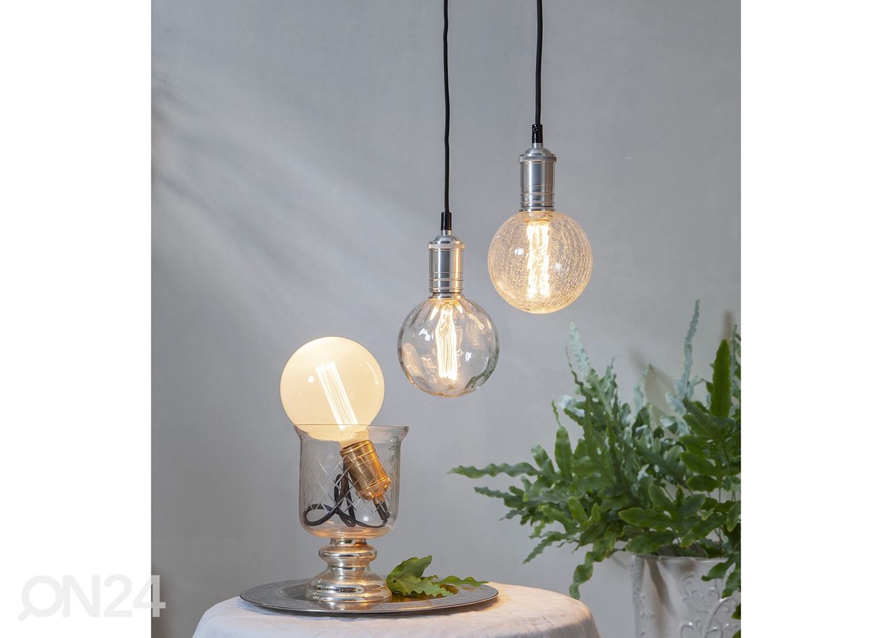 Dekoratiivne LED elektripirn E27, 1W suurendatud