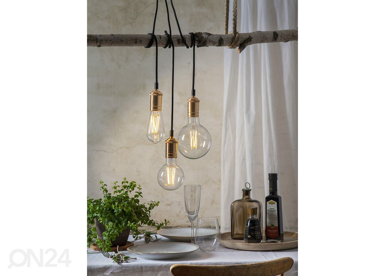 Dekoratiivne LED elektripirn E27 6,5W suurendatud