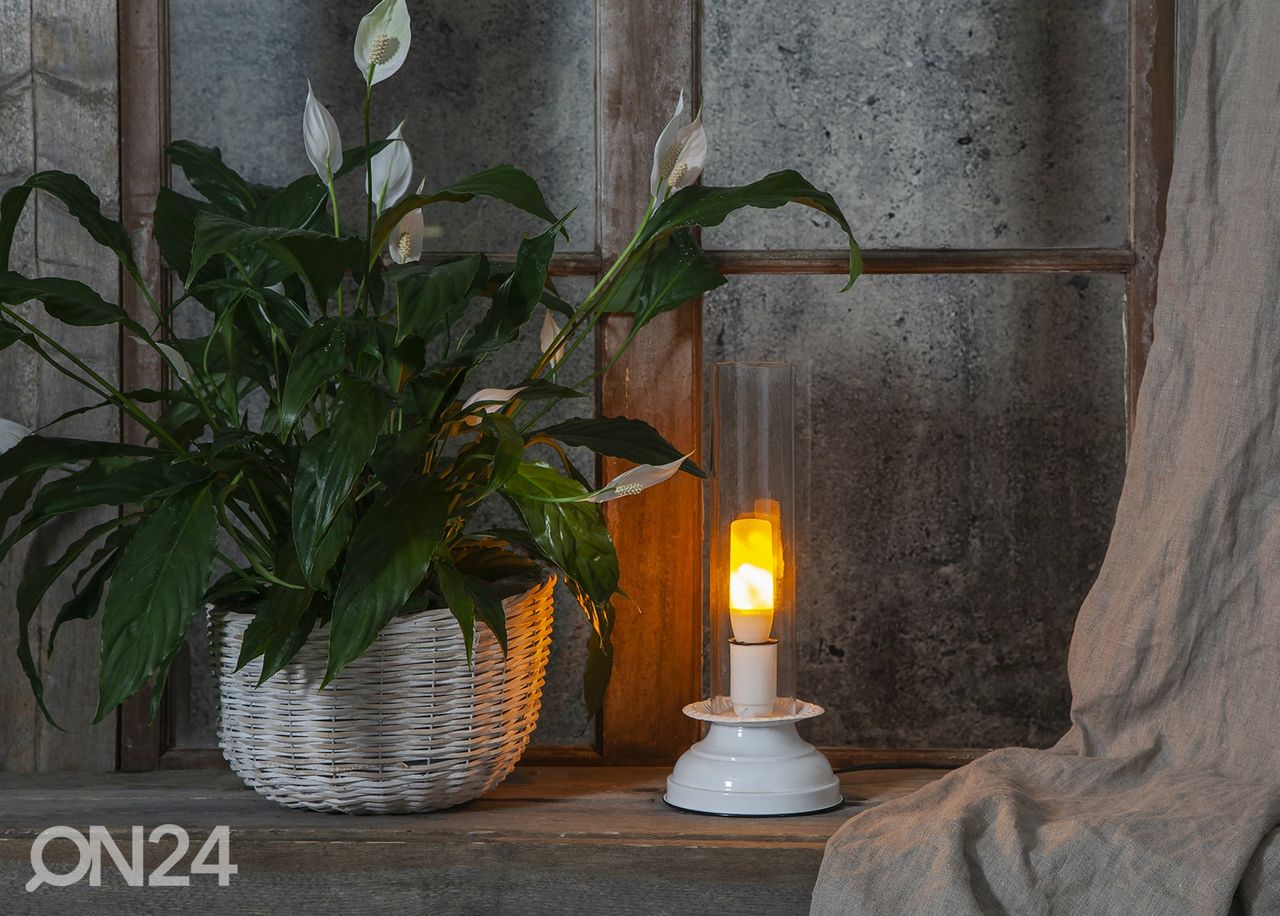 Dekoratiivne LED pirn flame E27, 2.64-3.94W suurendatud