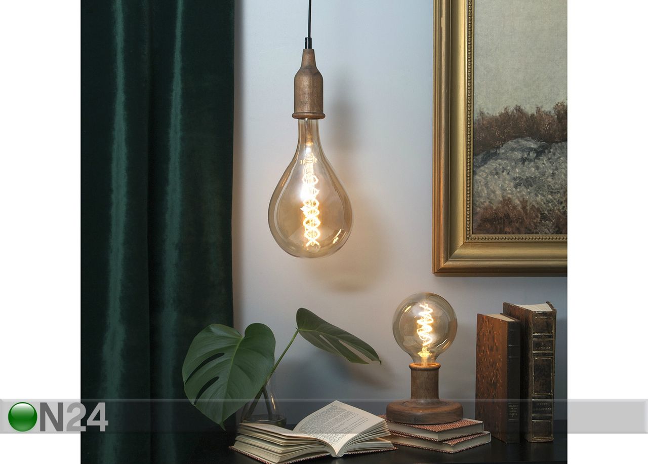 Dekoratiivne LED pirn sokliga E27 6 W suurendatud