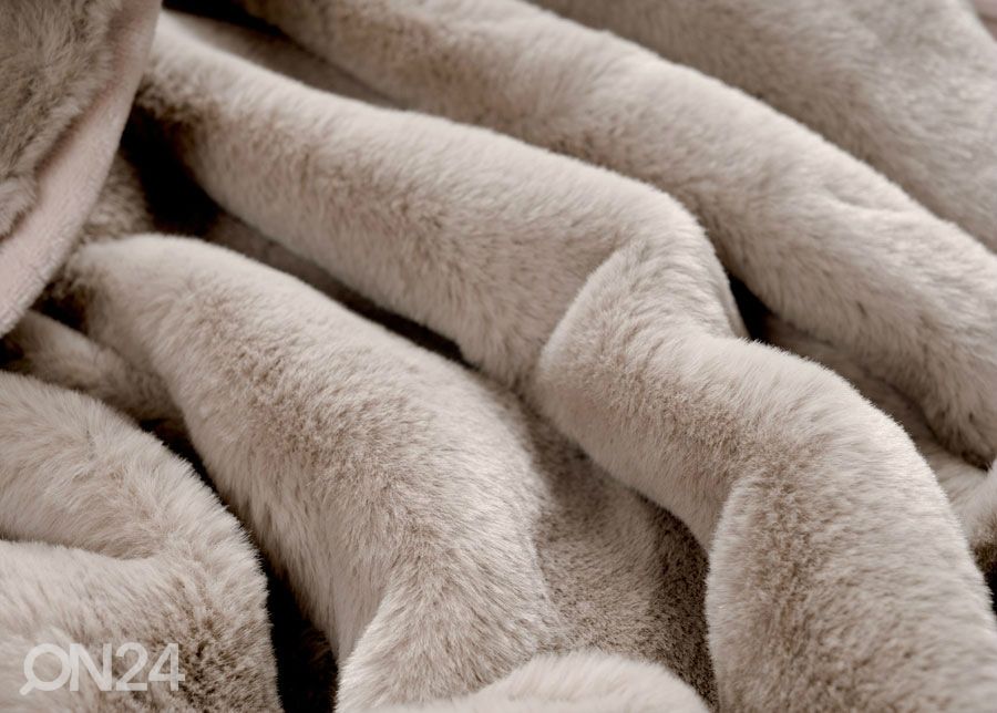 Dekoratiivne pleed Heaven Beige 150x200 cm suurendatud