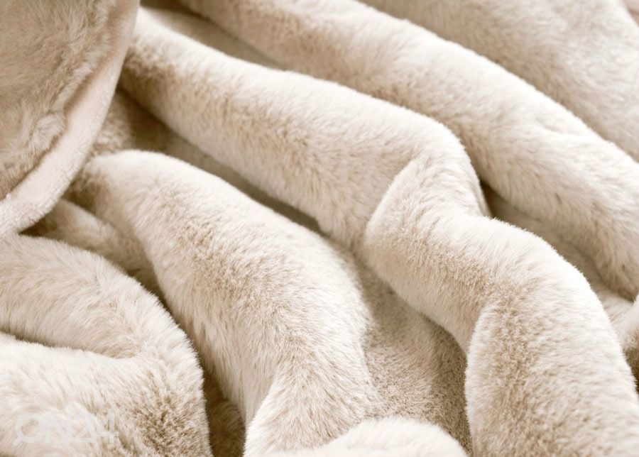 Dekoratiivne pleed Heaven Ivory 150x200 cm suurendatud