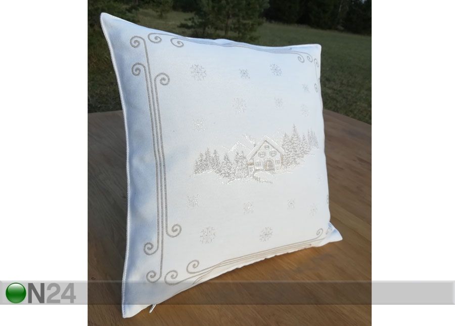Dekoratiivpadi Chalet Lurex v.6, 45x45 cm suurendatud