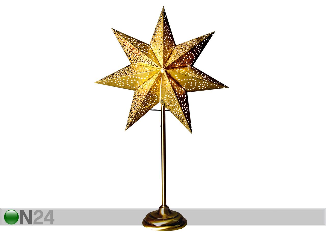 Dekoratiivvalgusti Antique Star 55cm suurendatud