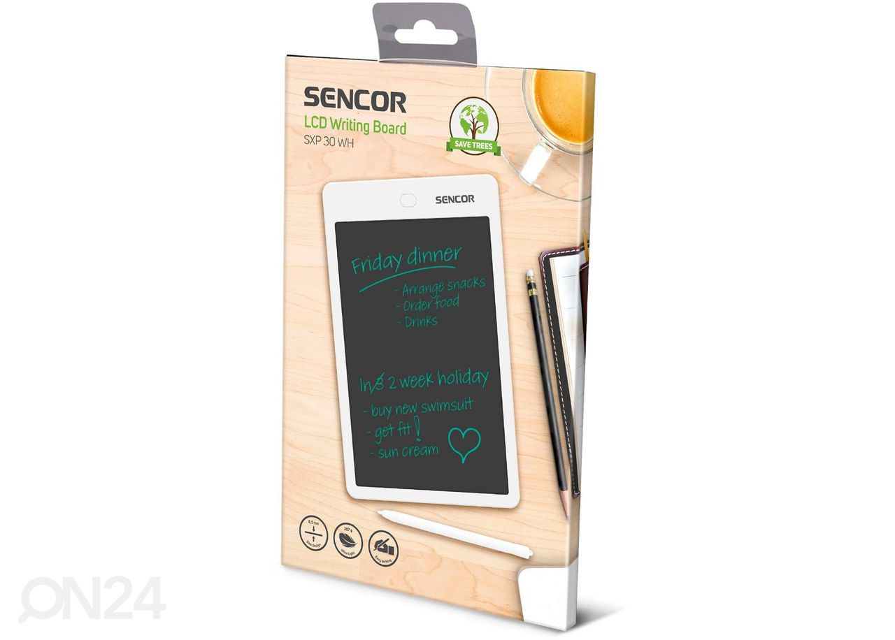 Digitaalne joonistustahvel 10" Sencor SXP030WH suurendatud