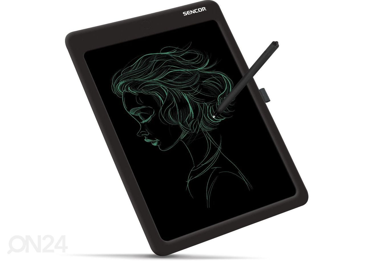 Digitaalne joonistustahvel 14" Sencor SXP040BK suurendatud
