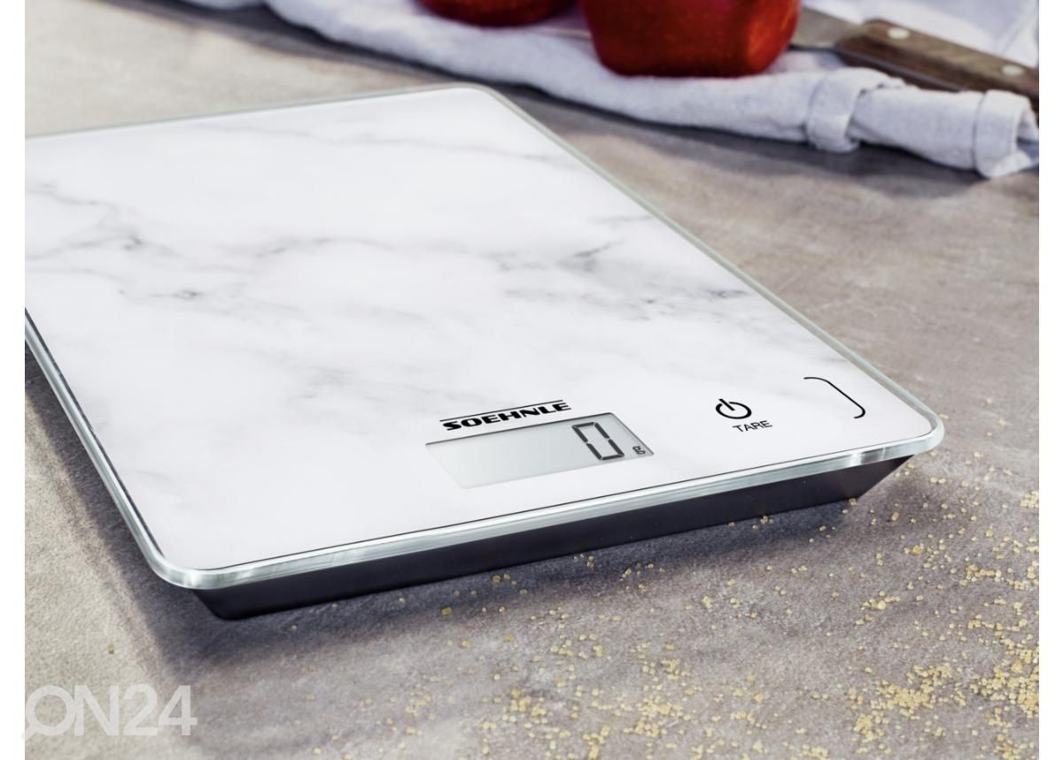 Digitaalne köögikaal Soehnle Page Compact 300 marble suurendatud