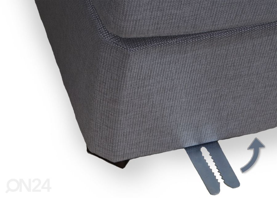 Diivani nurgamoodul Comforto suurendatud