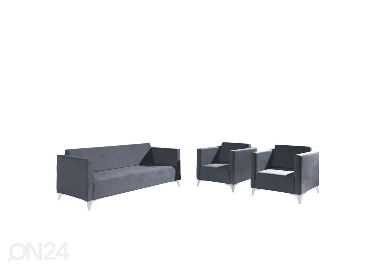 Diivanikomplekt 3+1+1 suurendatud