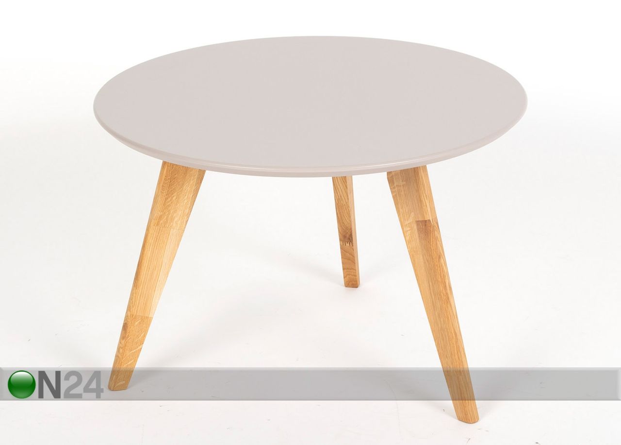 Diivanilaud Ø 70 cm suurendatud
