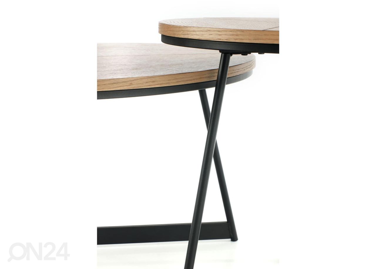 Diivanilaud Ø 80 cm suurendatud