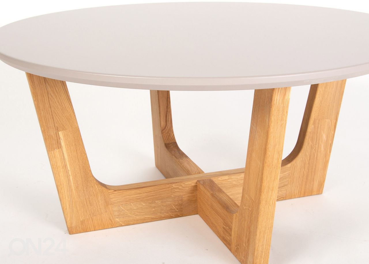 Diivanilaud Ø 82 cm suurendatud