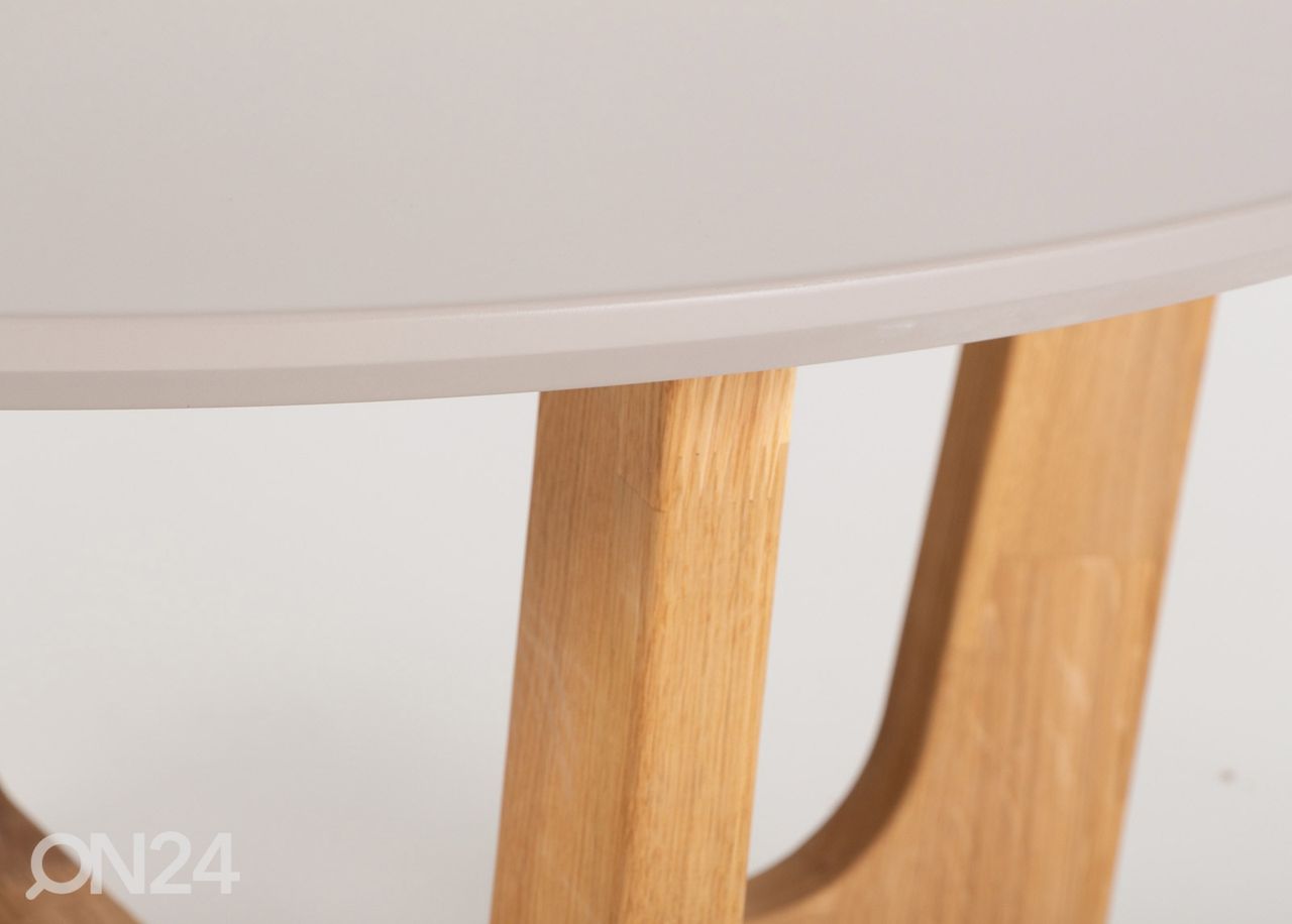 Diivanilaud Ø 82 cm suurendatud