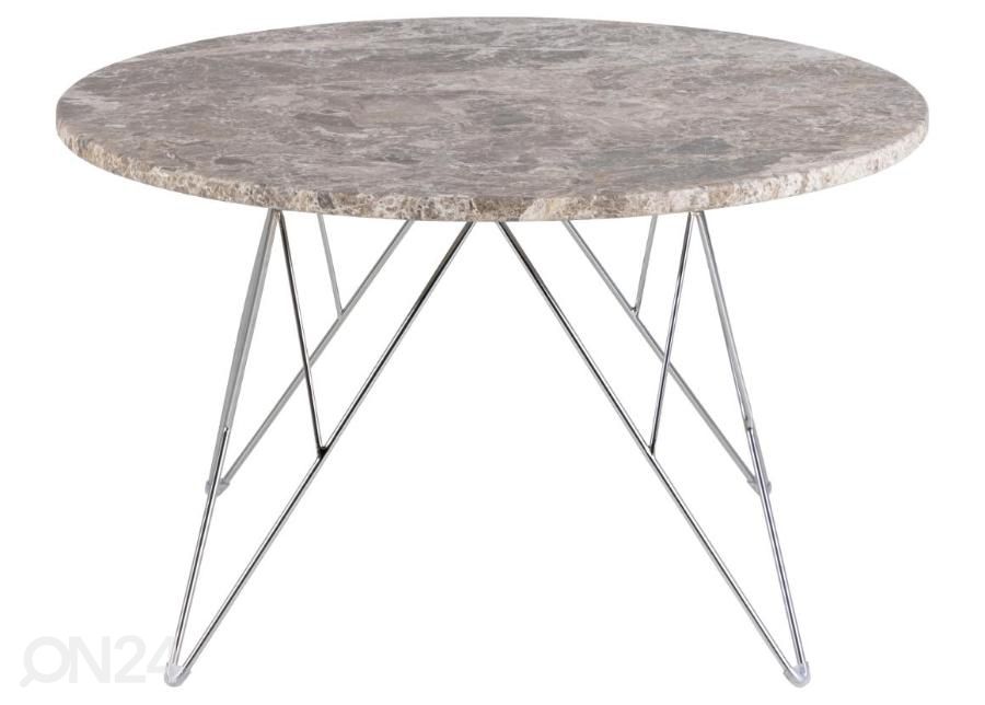 Diivanilaud Alta Ø 80 cm suurendatud