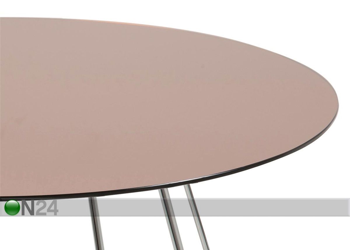 Diivanilaud Casia Ø 80 cm suurendatud