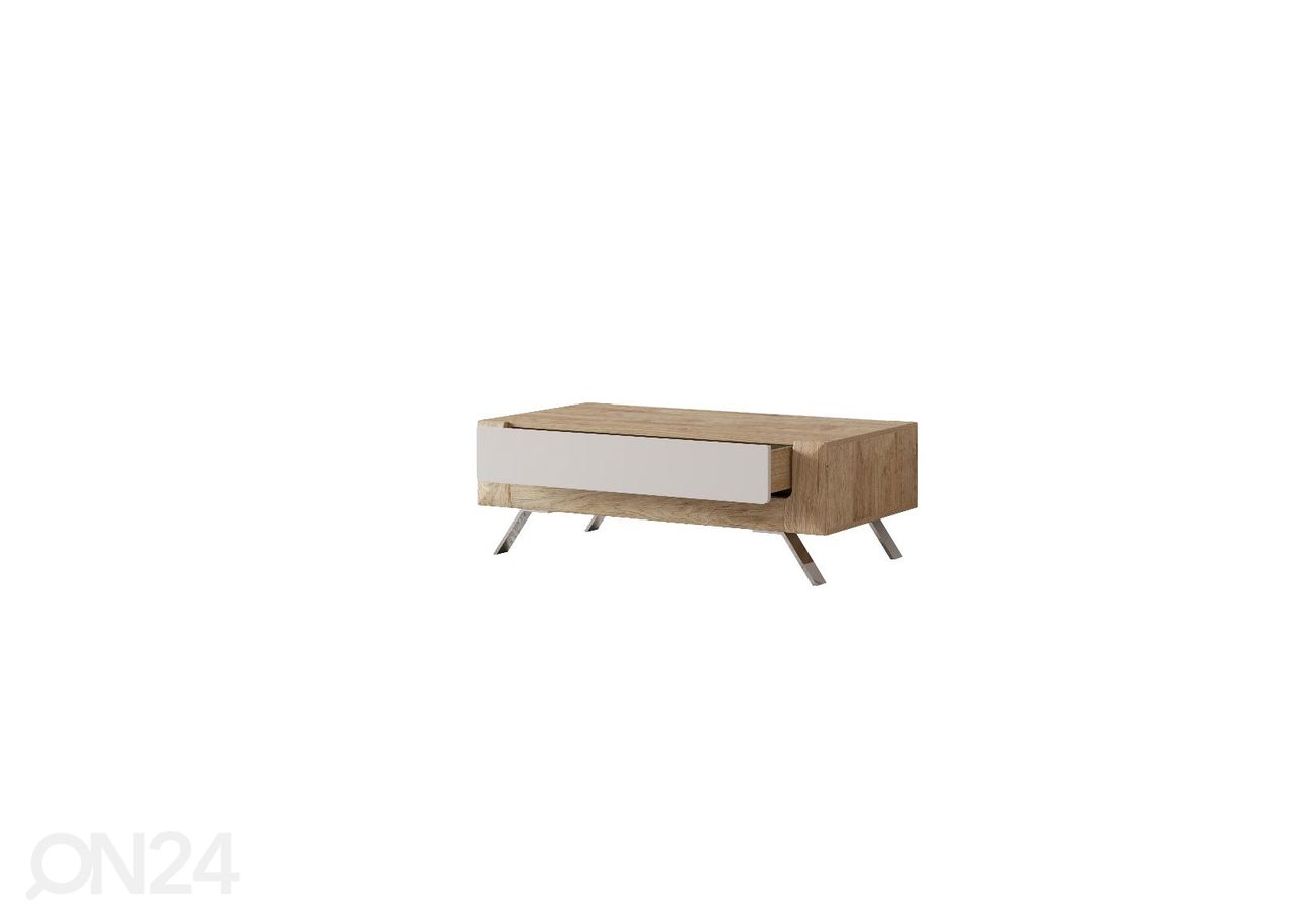 Diivanilaud Cassandra 110x65 cm, tamm/kašmiir suurendatud