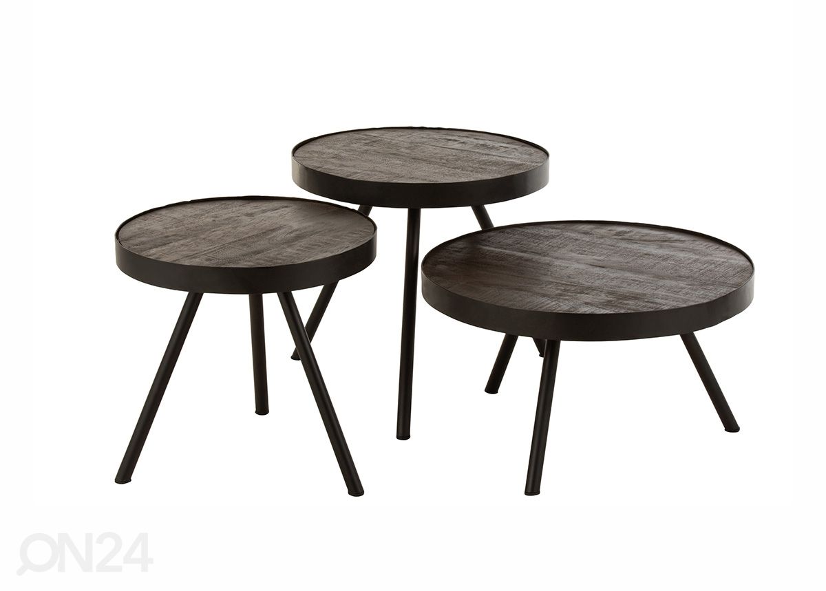 Diivanilaud Fien Ø 60 cm suurendatud