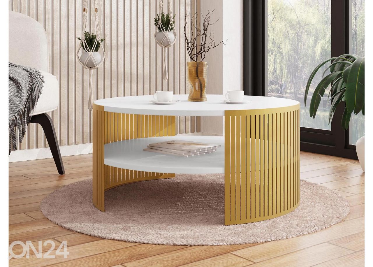 Diivanilaud Firoli Ø 75 cm suurendatud