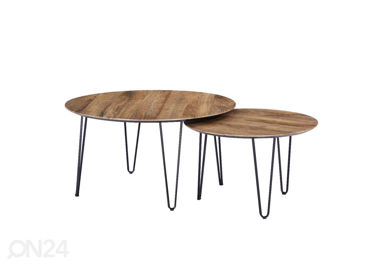 Diivanilaud Gren Ø 80 cm suurendatud