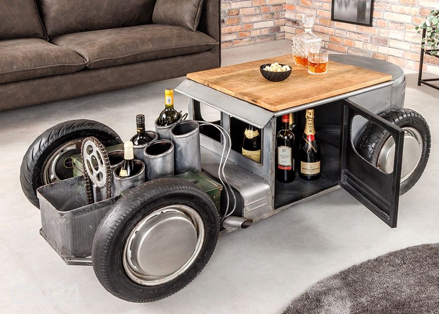 Diivanilaud Hot Rod 165x73 cm suurendatud