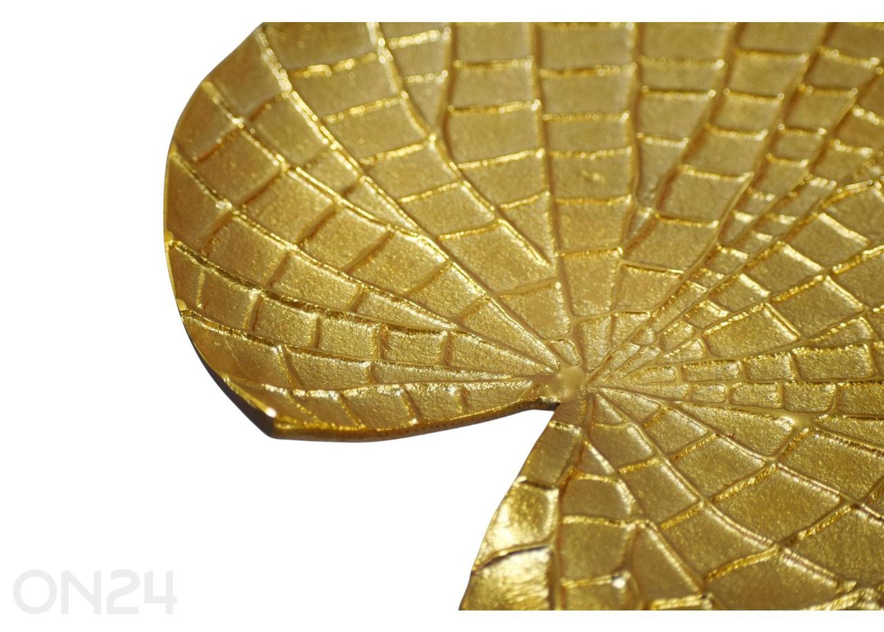 Diivanilaud Leaf 57 cm, kuldne suurendatud