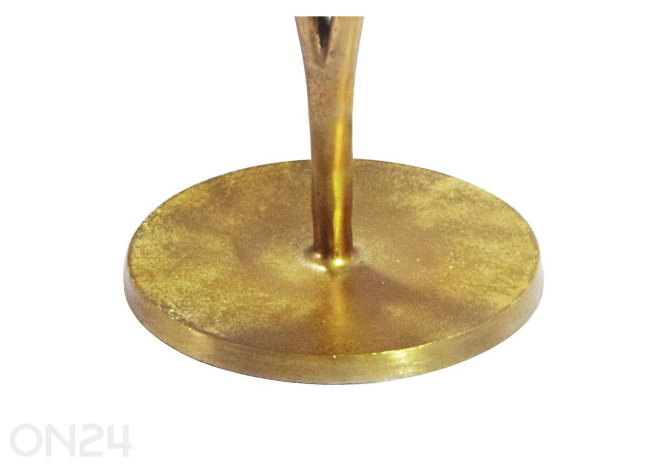 Diivanilaud Leaf 57 cm, kuldne suurendatud