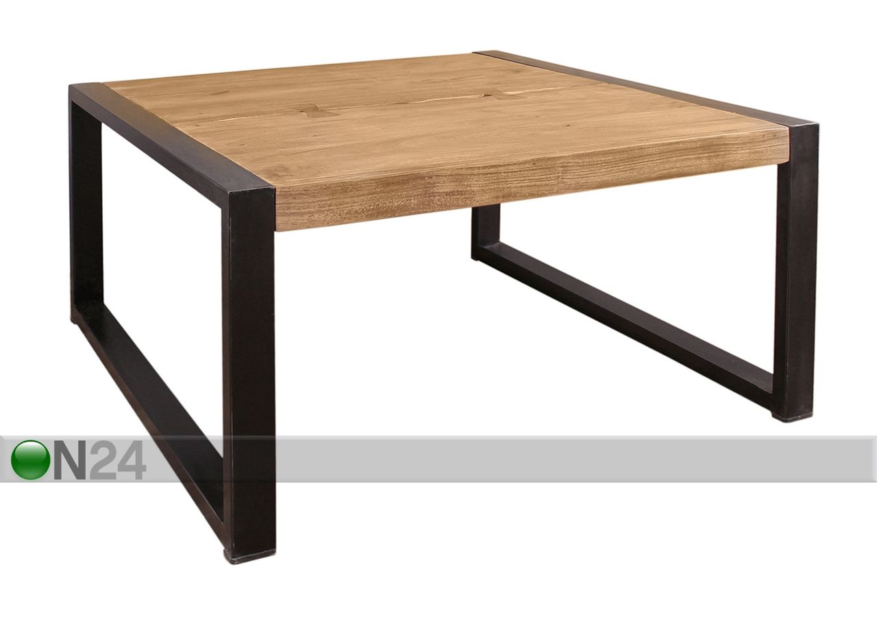 Diivanilaud Live Edge 80x80 cm suurendatud