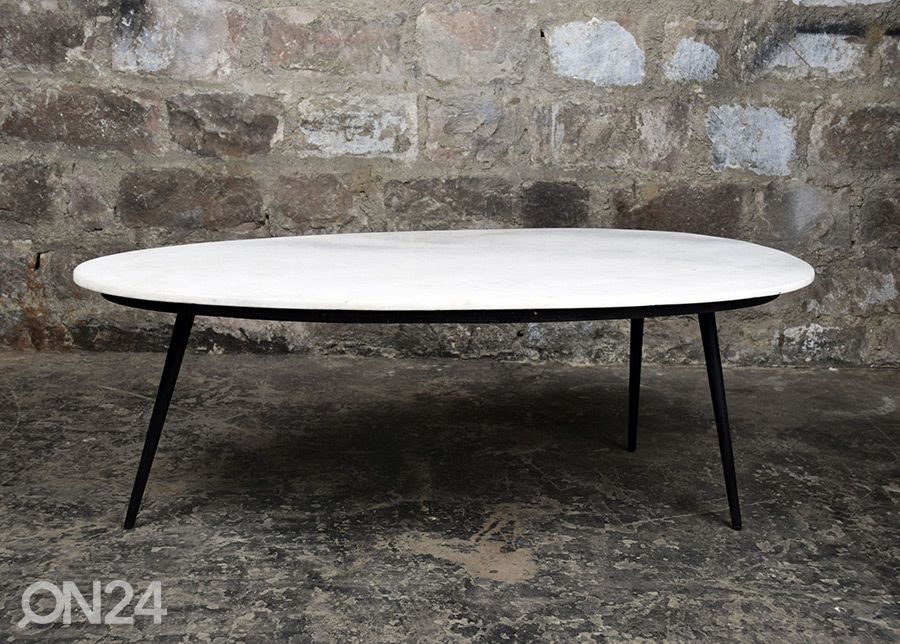Diivanilaud Marble 110x55 cm suurendatud