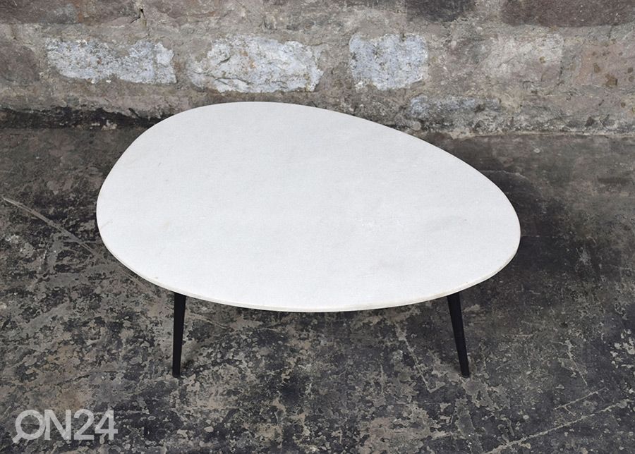 Diivanilaud Marble 70x50 cm suurendatud