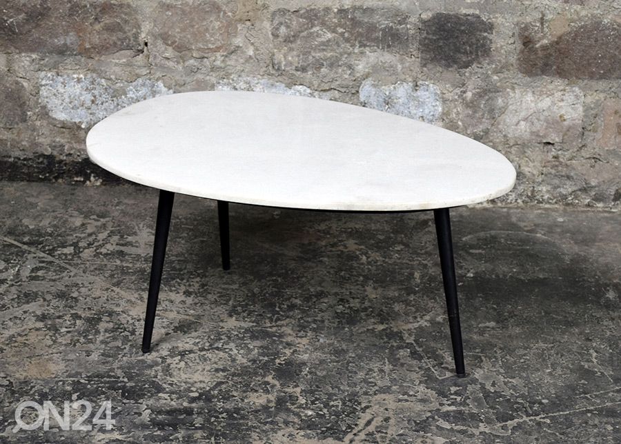 Diivanilaud Marble 70x50 cm suurendatud