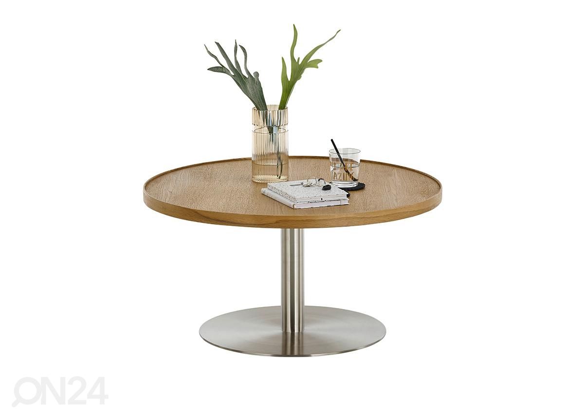 Diivanilaud Monteverde tamm Ø80 cm suurendatud