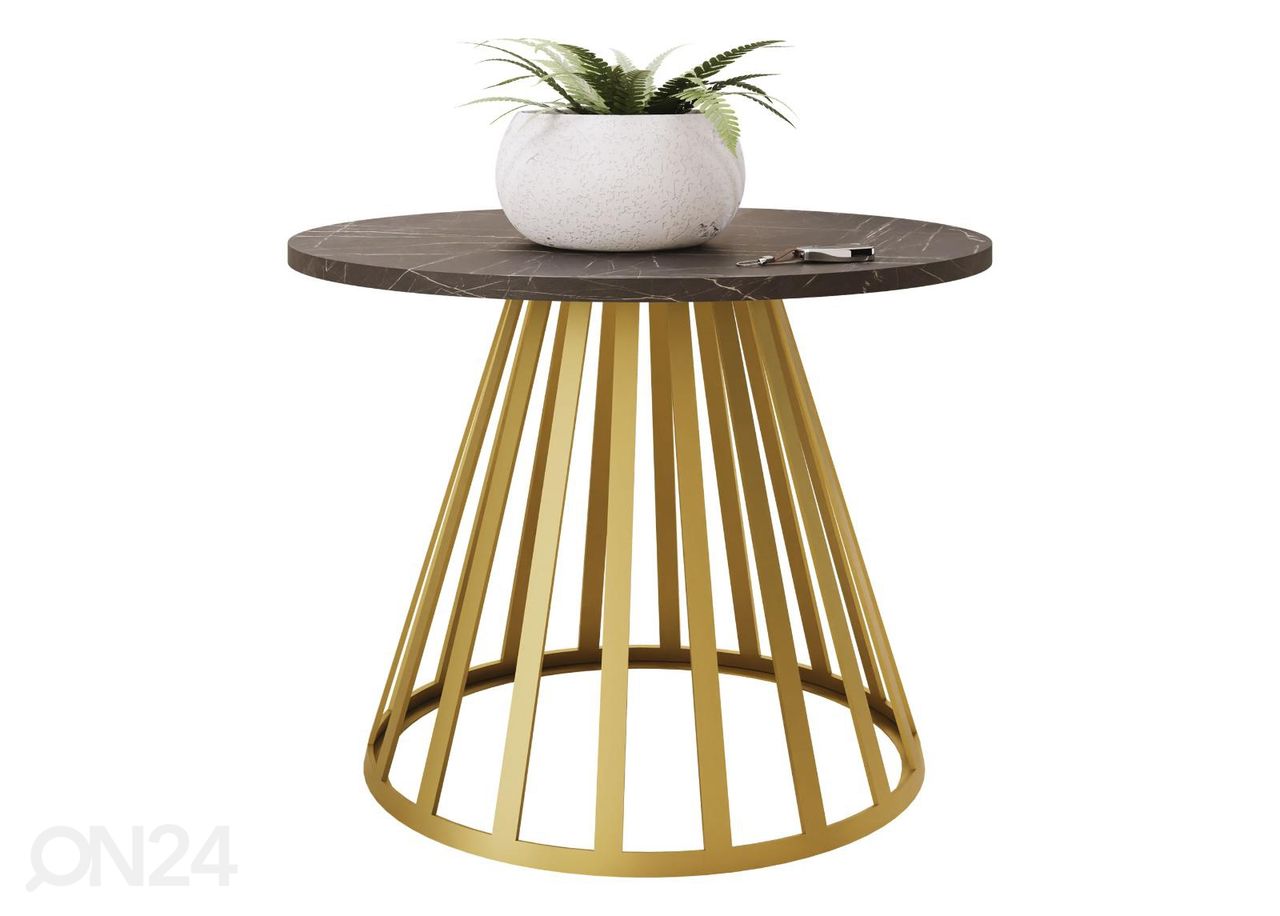 Diivanilaud Moona Mini Ø 58 cm suurendatud
