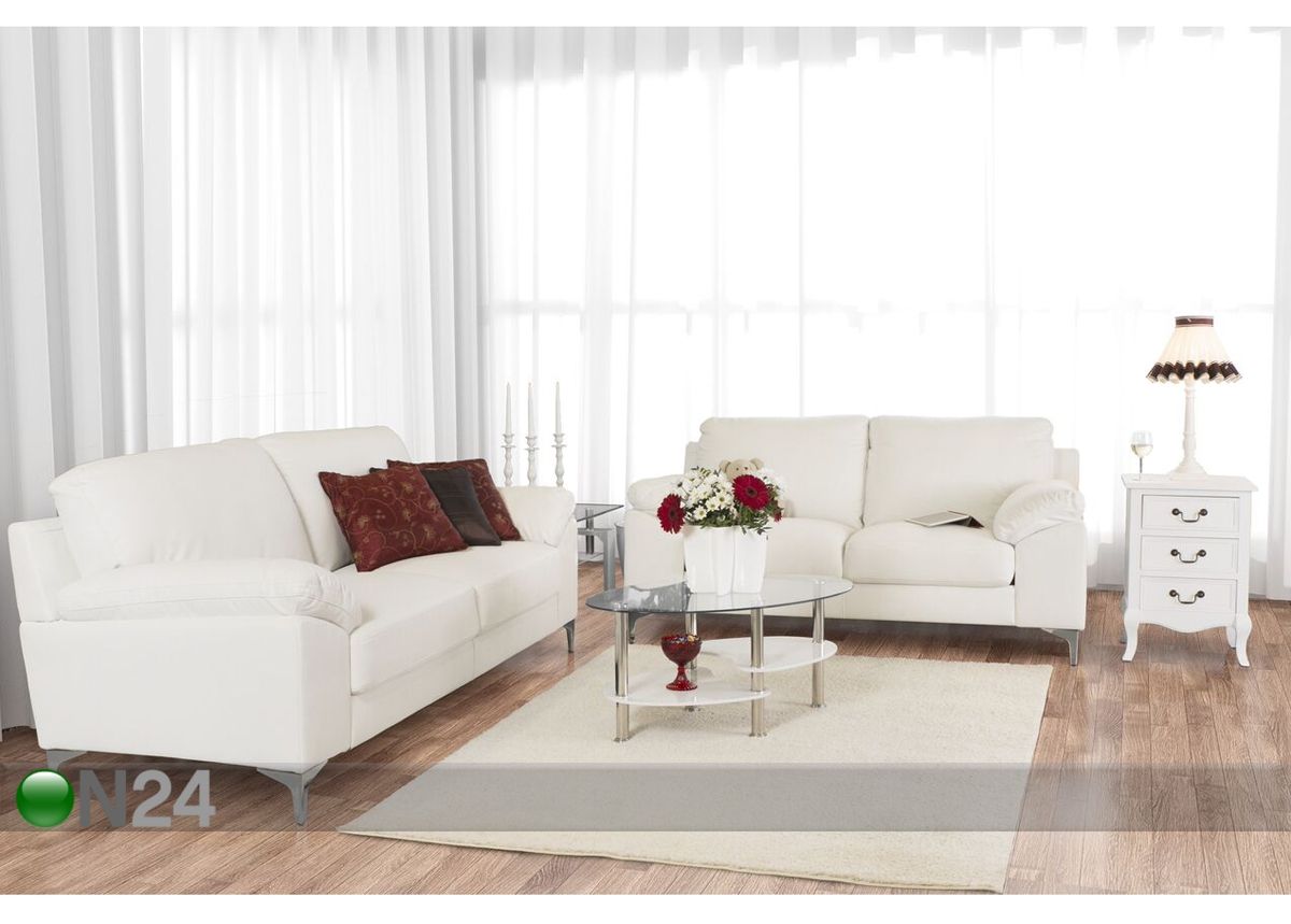 Diivanilaud Oval 90x55 cm suurendatud