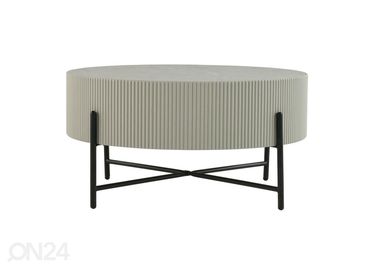 Diivanilaud Round Ø 80 cm suurendatud