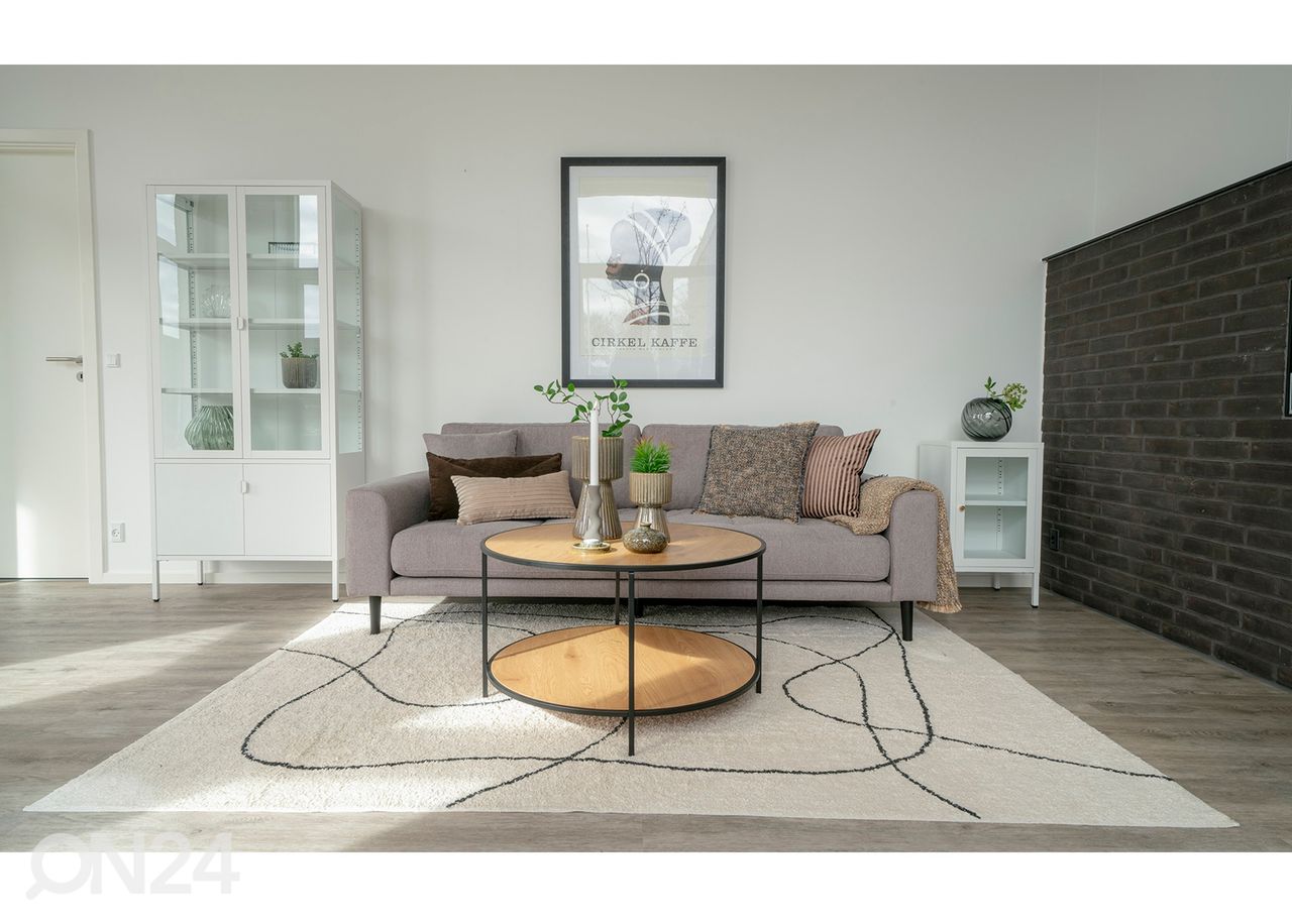 Diivanilaud Skagen Ø80 cm suurendatud