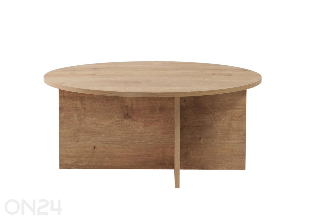 Diivanilaud Soleil Ø 90 cm suurendatud