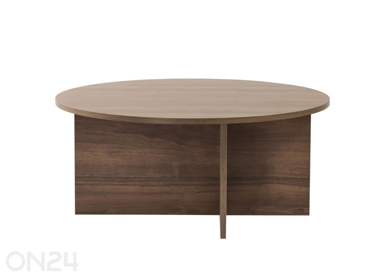 Diivanilaud Soleil Ø 90 cm suurendatud