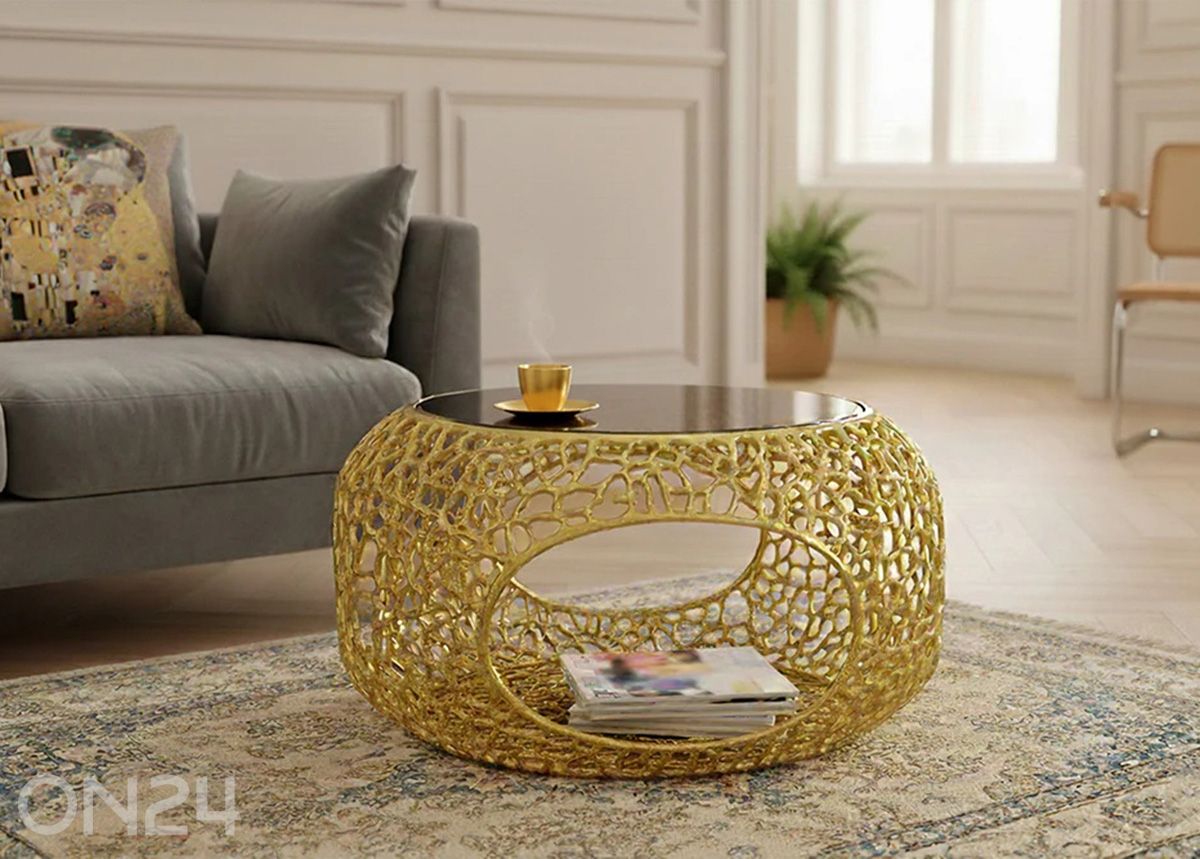 Diivanilaud Spin Ø 74 cm suurendatud