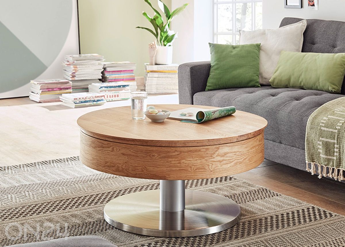 Diivanilaud Suva Ø 79 cm suurendatud