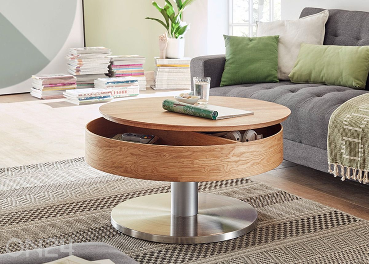 Diivanilaud Suva Ø 79 cm suurendatud