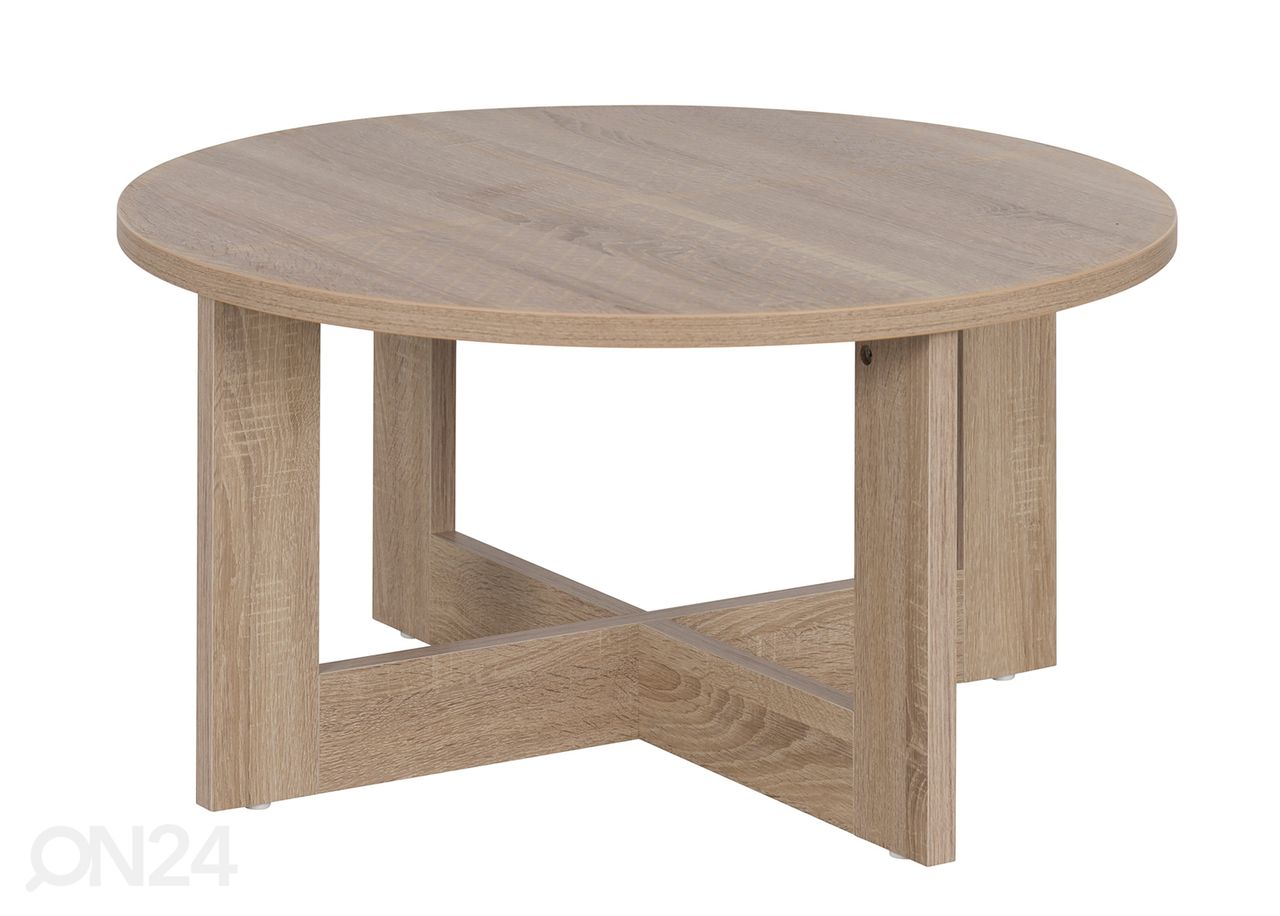 Diivanilaud Tika Ø 82 cm suurendatud