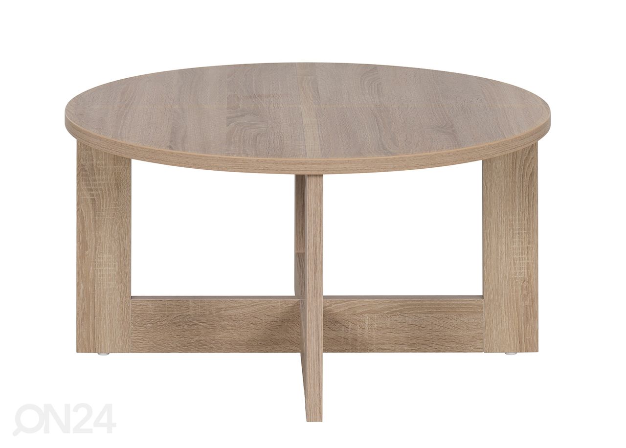 Diivanilaud Tika Ø 82 cm suurendatud
