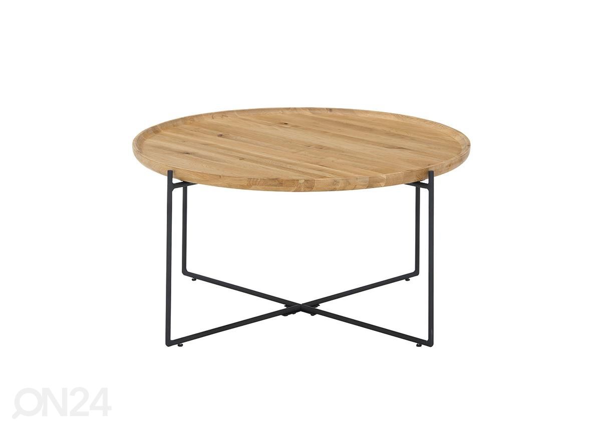 Diivanilaud Treviso Ø 80 cm suurendatud